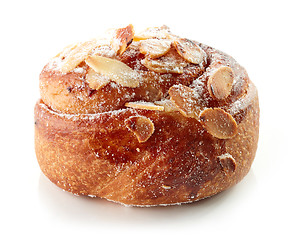 Image showing freshly baked almond roll