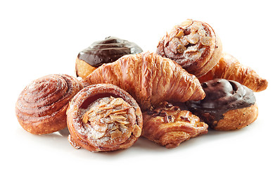 Image showing various freshly baked pastries