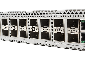 Image showing Gigabit Ethernet switch with SFP slot