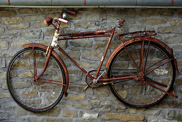 Image showing Rusty Bicycle