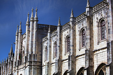 Image showing Lisbon - detail Jeronimos Monastery