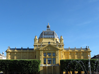 Image showing The Art Pavilion in Zagreb