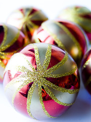 Image showing Christmas tree ornaments