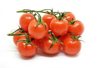 Image showing Red cherry tomato