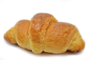 Image showing Fresh baked croissant