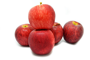 Image showing Fresh red apples 