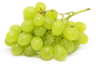 Image showing Fresh green grapes