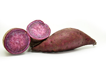 Image showing Purple sweet potato