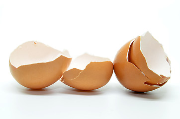 Image showing Broken egg shell 