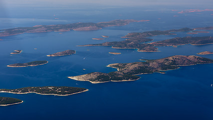 Image showing Croatia aerial view