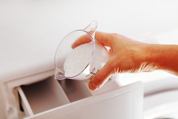 Image showing detergent for laundromat