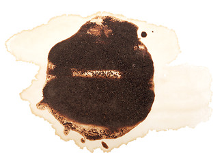 Image showing coffee stain