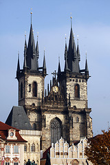 Image showing Church of Virgin Mary Before Tyn, Prague