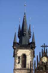 Image showing Church of Virgin Mary Before Tyn, Prague