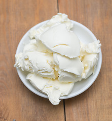 Image showing mascarpone cheese