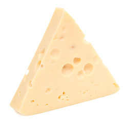 Image showing cheese on white