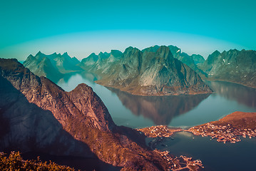 Image showing Lofoten islands in Norway