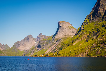 Image showing High mountains range