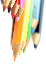 Image showing Close-up pencil.