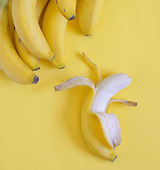 Image showing Ripe bananas set