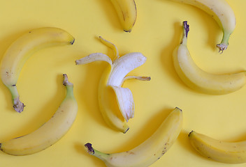 Image showing Ripe bananas set