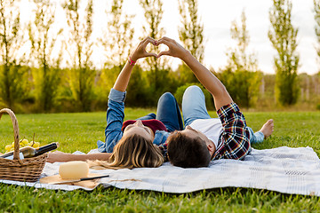 Image showing Enjoying the summer