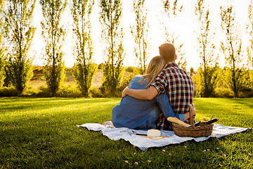 Image showing Enjoying the summer