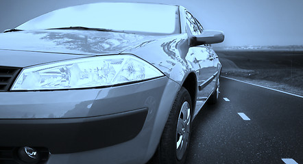 Image showing Car on the highway