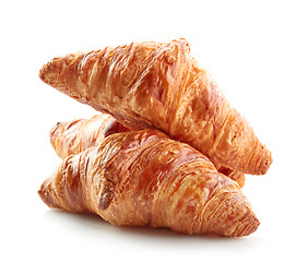Image showing freshly baked croissants