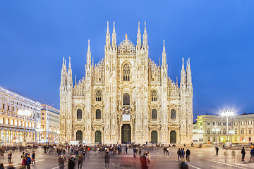 Image showing Milan Cathedral, Duomo di Milano, Italy.