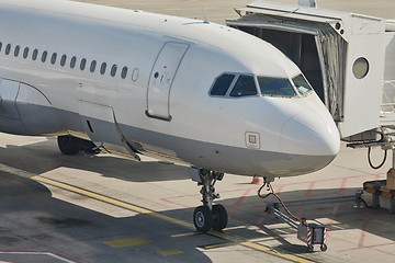 Image showing Airliner at an airport