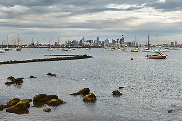 Image showing Melbourne city view