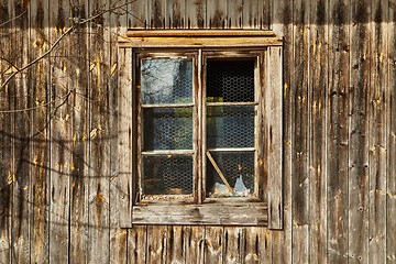 Image showing Rural Wooden Window