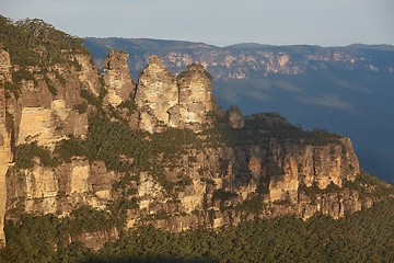 Image showing The Three Sisters in the Blue mountains