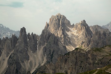 Image showing Dolomites mountain landscape