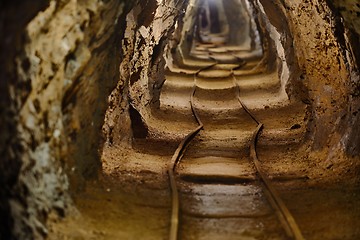 Image showing Old Mine Tunnel