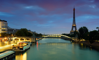 Image showing Cityscape of Paris