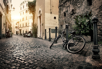 Image showing Street of Trastevere