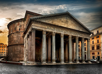 Image showing Ancient roman Pantheon