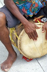 Image showing Conga drummer.