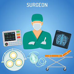 Image showing doctor surgeon concept