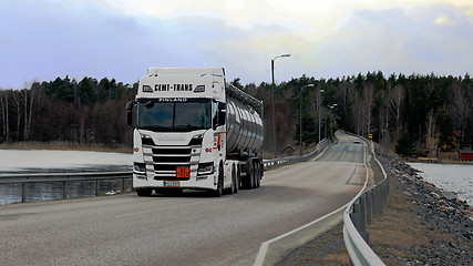 Image showing NextGeneration Scania Tanker Landscape