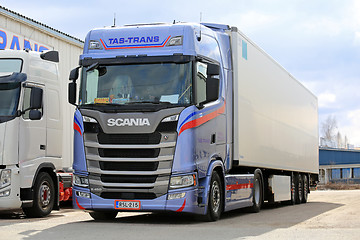 Image showing Next Generation Scania FRC Semi Trailer Parked