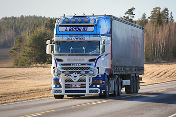 Image showing Customized Scania R500 Cargo Truck Transport