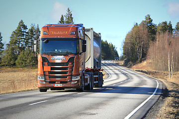 Image showing Next Generation Scania S730 for ADR on the Road