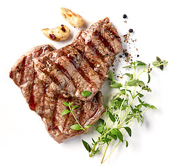 Image showing grilled beef steak