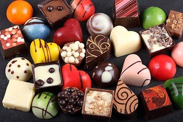 Image showing Chocolate candies