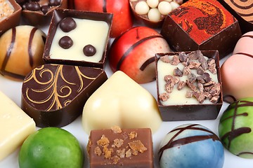 Image showing Chocolate candies