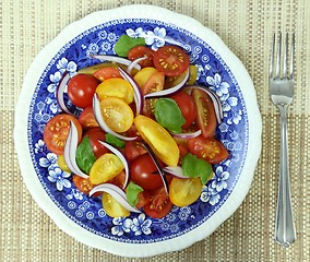 Image showing Tomato salad.