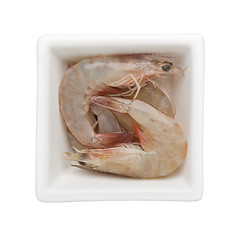 Image showing Raw grey prawn